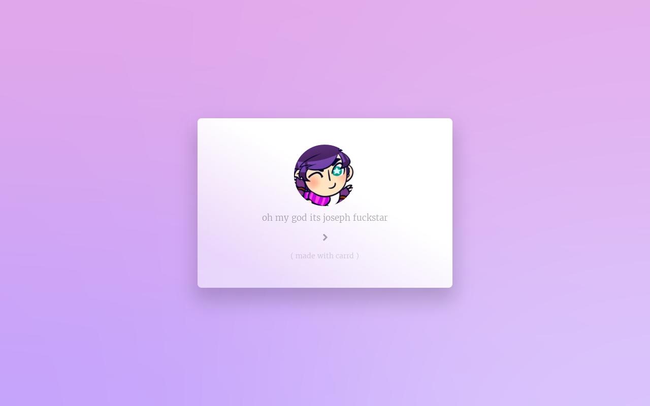 Carrd profile picture for @interlude